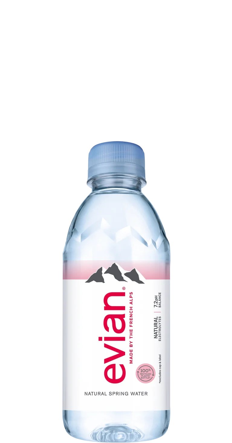 Evian 330ml Still Natural Spring Water