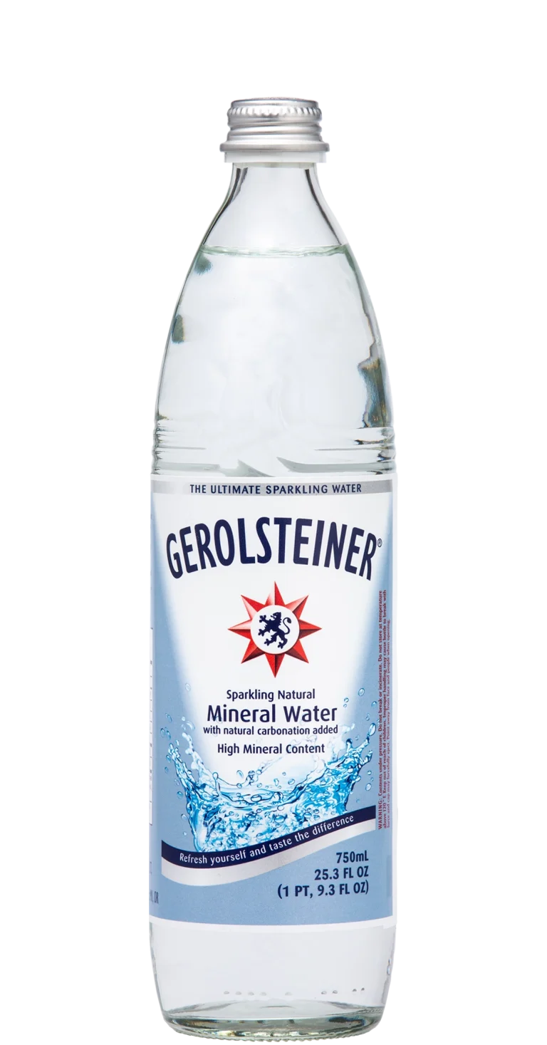 Gerolsteiner 1L Sparkling Natural Mineral Water